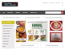 Tablet Screenshot of kashmirispices.com